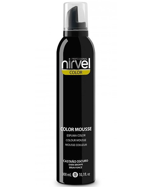 Compra Nirvel Color Mousse 300 ml Castaño Oscuro online en Alpel