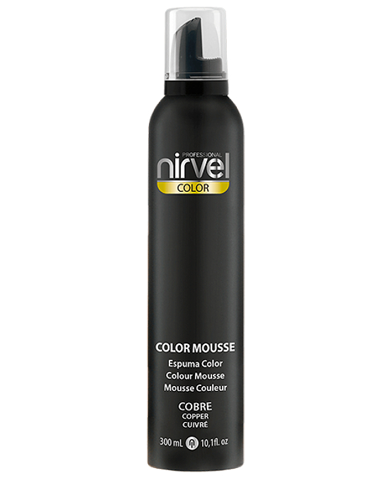 Comprar online nirvel color mousse cobre 300 ml en la tienda alpel.es - Peluquería y Maquillaje
