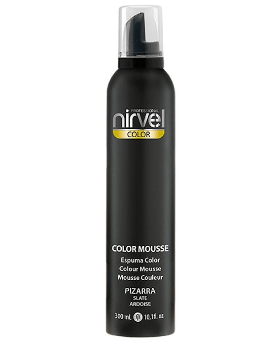 Comprar online nirvel color mousse pizarra 300 ml en la tienda alpel.es - Peluquería y Maquillaje
