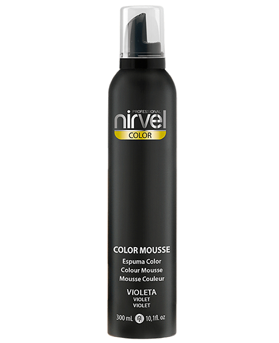 Comprar online nirvel color mousse violeta 300 ml en la tienda alpel.es - Peluquería y Maquillaje