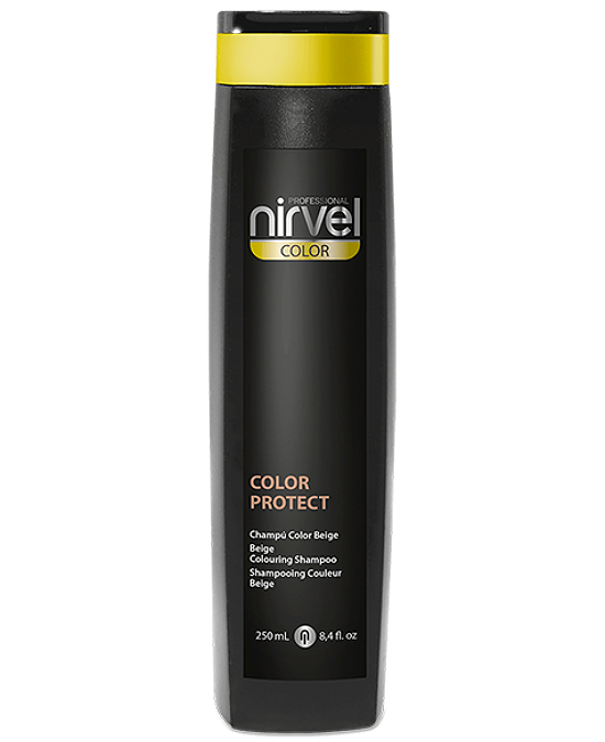 Comprar online nirvel color protect shampoo beige 250 ml en la tienda alpel.es - Peluquería y Maquillaje