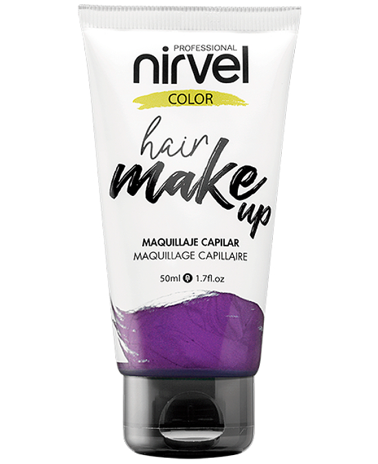 Comprar online nirvel hair make up purple 50 ml en la tienda alpel.es - Peluquería y Maquillaje