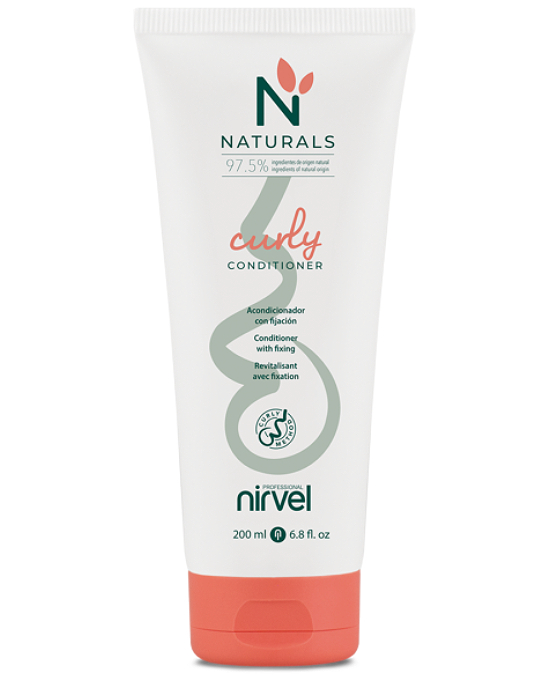 Comprar online nirvel naturals curly conditioner 200 ml en la tienda alpel.es - Peluquería y Maquillaje