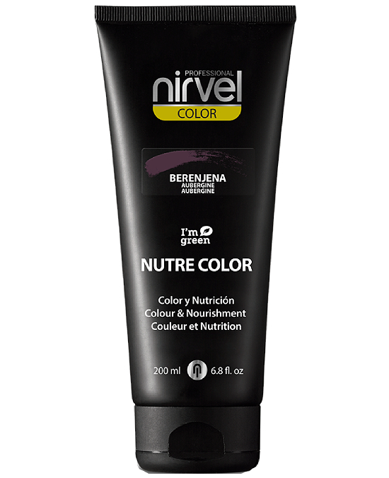 Comprar online nirvel nutre color berenjena 200 ml en la tienda alpel.es - Peluquería y Maquillaje