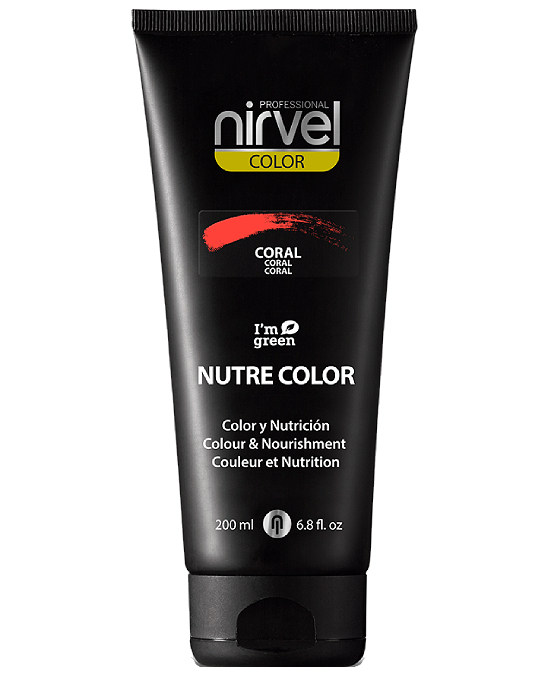 Comprar online Nirvel Nutre Color Coral Flúor 200 ml en la tienda alpel.es - Peluquería y Maquillaje