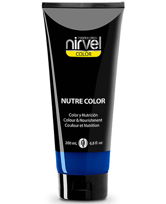 Comprar online nirvel nutre color flúor azul klein 200 ml en la tienda alpel.es - Peluquería y Maquillaje