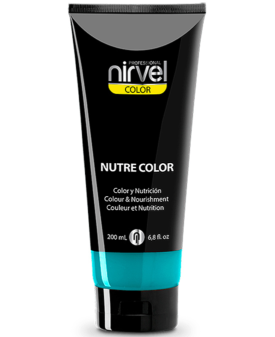 Comprar online nirvel nutre color flúor turquesa 200 ml en la tienda alpel.es - Peluquería y Maquillaje