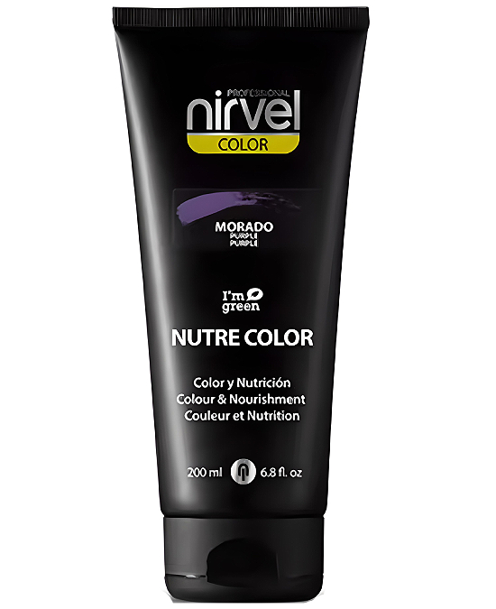 Comprar online nirvel nutre color morado 200 ml en la tienda alpel.es - Peluquería y Maquillaje