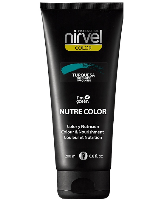 Comprar online Nirvel Nutre Color Turquesa Flúor 200 ml en la tienda alpel.es - Peluquería y Maquillaje