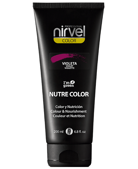 Comprar online nirvel nutre color violeta 200 ml en la tienda alpel.es - Peluquería y Maquillaje