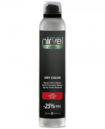 Nirvel Spray Retoca Raíces 300 ml Caoba