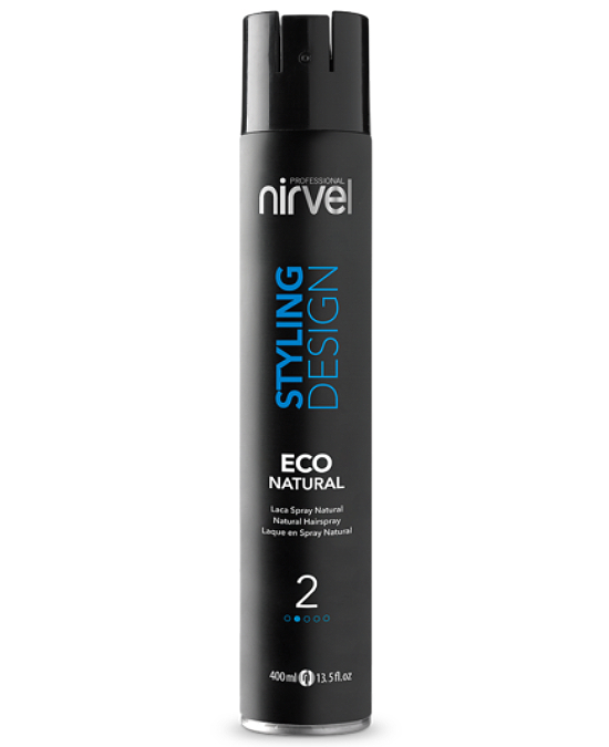 Comprar online nirvel styling laca eco natural 400 ml en la tienda alpel.es - Peluquería y Maquillaje