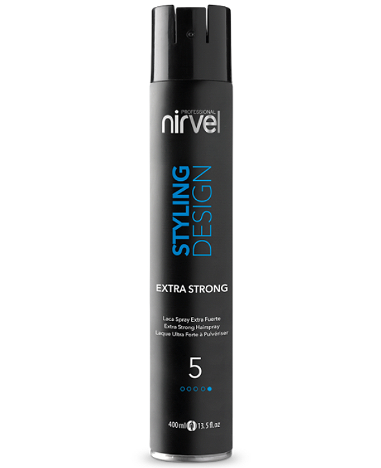 Comprar online Laca Spray Extra Strong Nirvel Styling 400 ml en la tienda alpel.es - Peluquería y Maquillaje