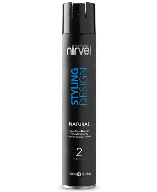 Comprar online Laca Spray Natural Nirvel Styling 400 ml en la tienda alpel.es - Peluquería y Maquillaje