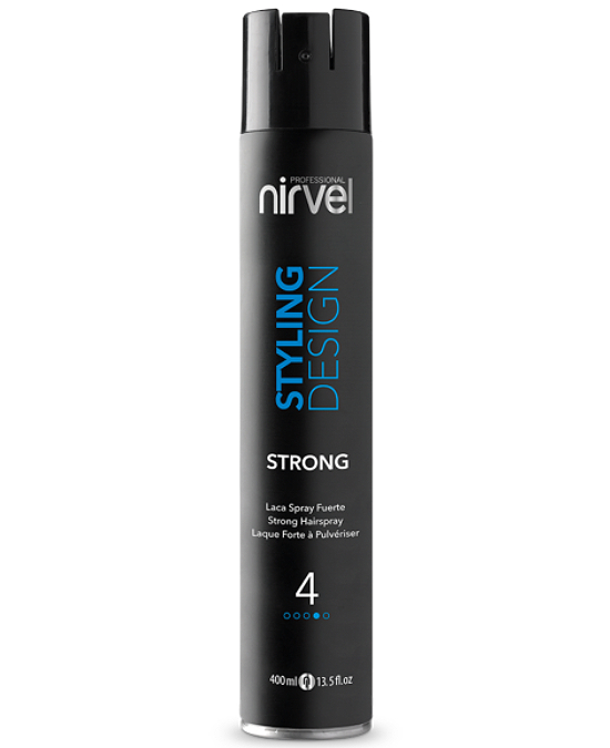 Comprar online Laca Spray Strong Nirvel Styling 400 ml en la tienda alpel.es - Peluquería y Maquillaje