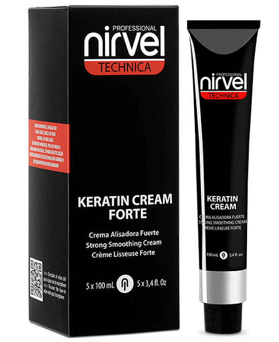 Comprar online nirvel technica keratin cream forte 5 x 100 ml en la tienda alpel.es - Peluquería y Maquillaje