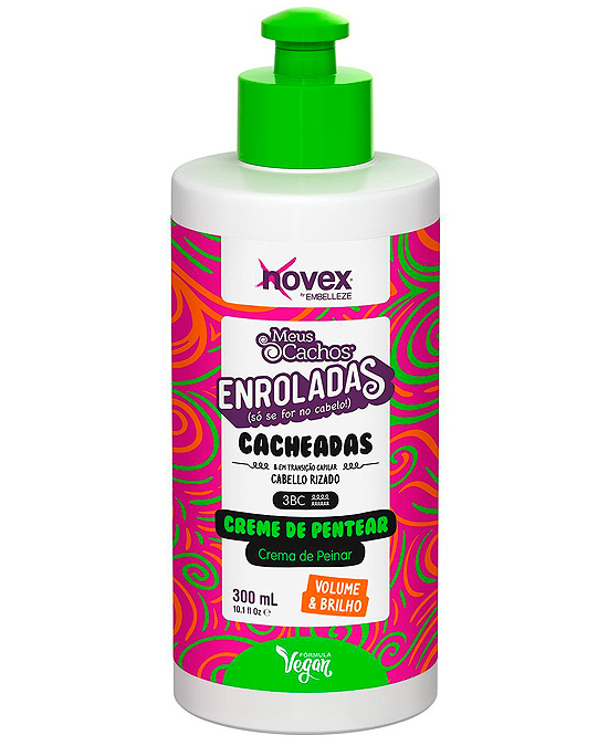 Comprar online Novex Enroladas Cacheadas Crema de Peinar 300 ml en la tienda alpel.es - Peluquería y Maquillaje