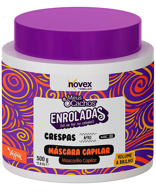 Comprar online Novex Enroladas Crespas Mascarilla 500 ml en la tienda alpel.es - Peluquería y Maquillaje