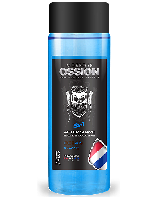 Comprar online Ossion 2 in 1 AfterShave 400 ml Ocean Wave en la tienda alpel.es - Peluquería y Maquillaje