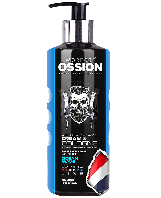 Comprar online Ossion Cream Cologne AfterShave 400 ml Oceal Wave en la tienda alpel.es - Peluquería y Maquillaje