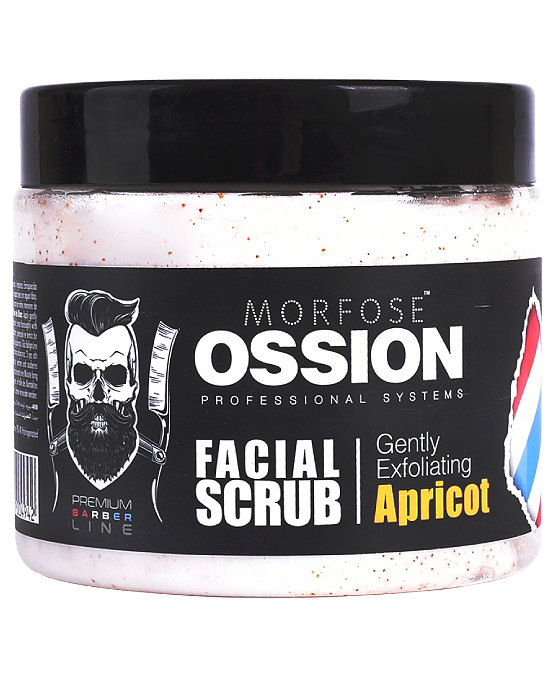 Comprar online Ossion Facial Scrub Gently Exfoliating 400 ml Abricot en la tienda alpel.es - Peluquería y Maquillaje