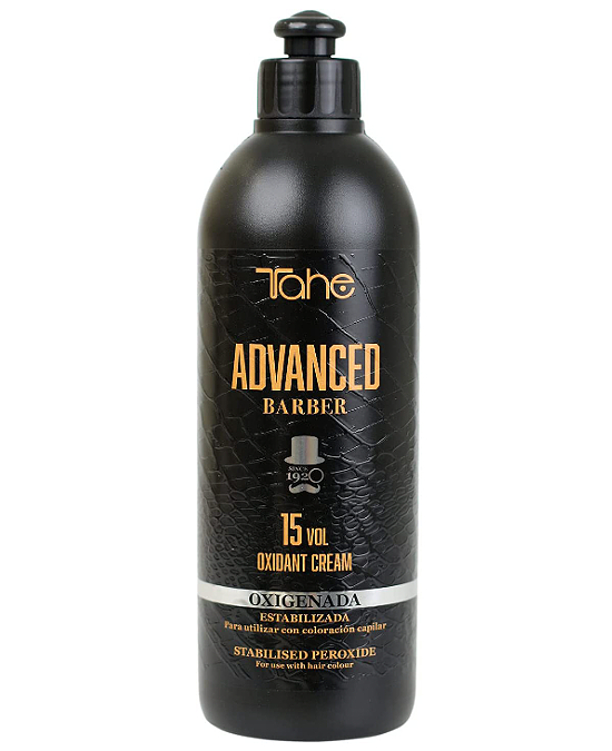 Comprar online Oxidante Crema 15 Volúmenes 400 ml Tahe Advanced Barber en la tienda alpel.es - Peluquería y Maquillaje