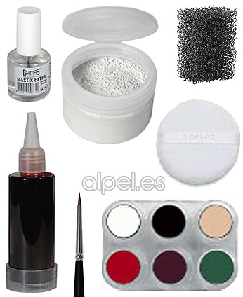 Comprar Pack Caracterización Maquillaje Protesis online en la tienda Alpel