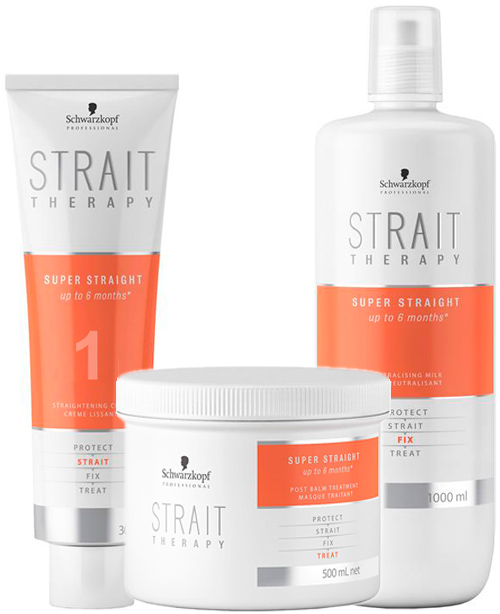 Comprar Pack Schwarzkopf Strait Therapy Alisado Cabello Normal online en la tienda Alpel