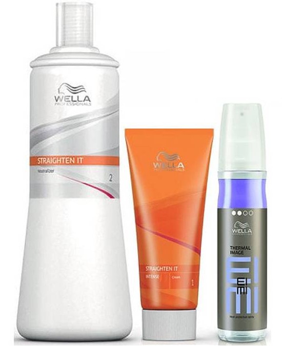 Comprar Pack Wella Straightening Alisado Cabellos Coloreados online en la tienda Alpel