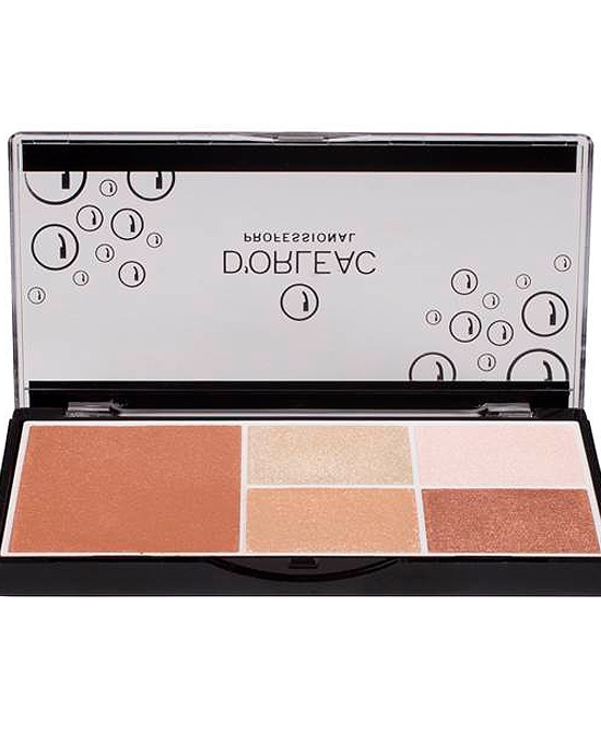 Paleta de Iluminadores de Maquillaje D´Orleac Mosaic Face - Precio barato Envío 24 hrs