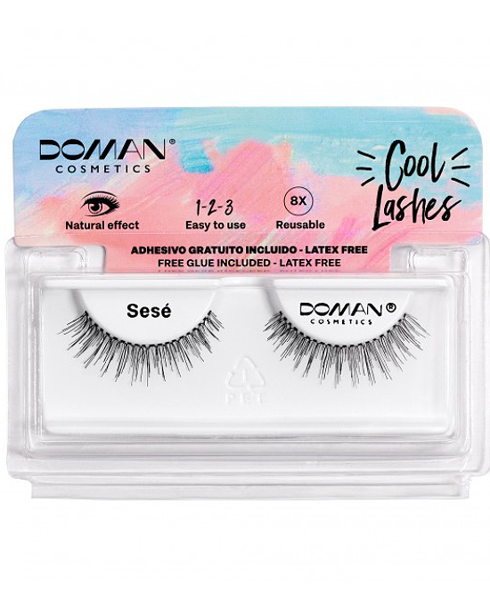 Comprar online Pestañas Adhesivas Cool Lashes Doman Cosmetic Sesé en la tienda alpel.es - Peluquería y Maquillaje