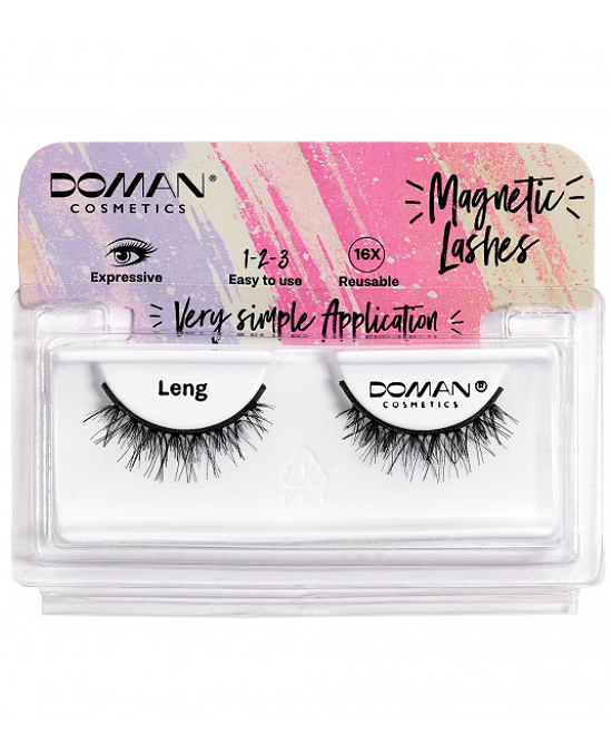 Comprar online Pestañas Magnéticas Cool Lashes Doman Cosmetic Leng en la tienda alpel.es - Peluquería y Maquillaje