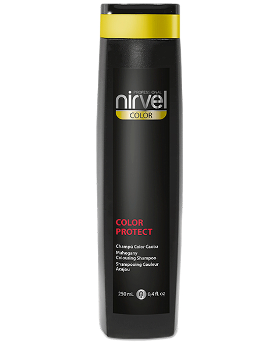 Comprar online nirvel color protect shampoo caoba 250 ml en la tienda alpel.es - Peluquería y Maquillaje