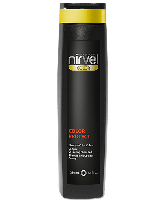Comprar online nirvel color protect shampoo cobre 250 ml en la tienda alpel.es - Peluquería y Maquillaje