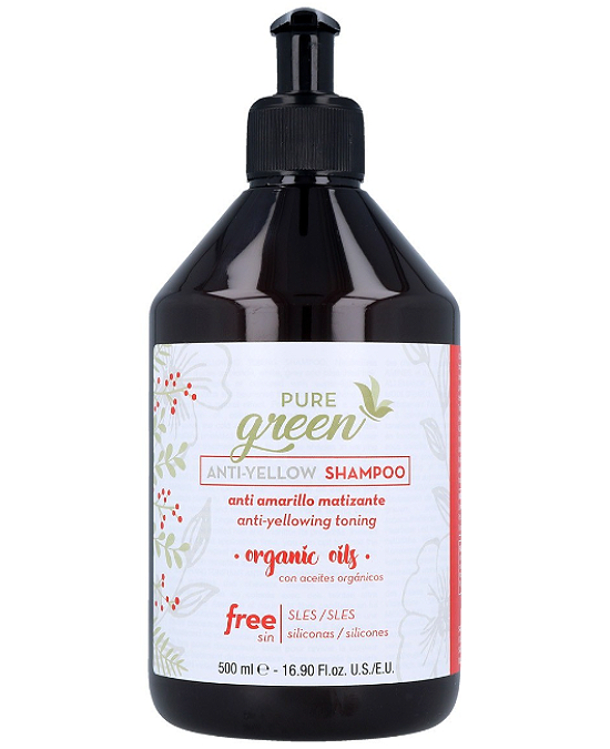 Comprar Pure Green Anti Yellow Champú 500 ml online en la tienda Alpel