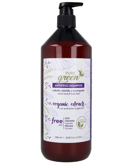 Comprar Pure Green Antifrizz Champú 1000 ml online en la tienda Alpel