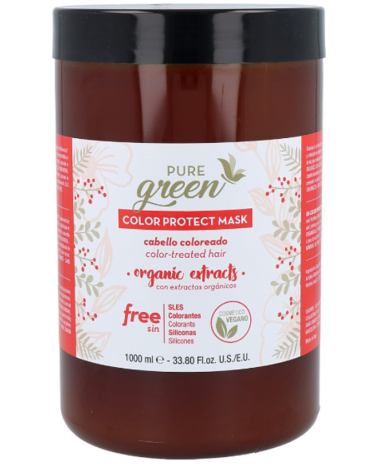 Comprar Pure Green Color Protect Mascarilla 1000 ml online en la tienda Alpel
