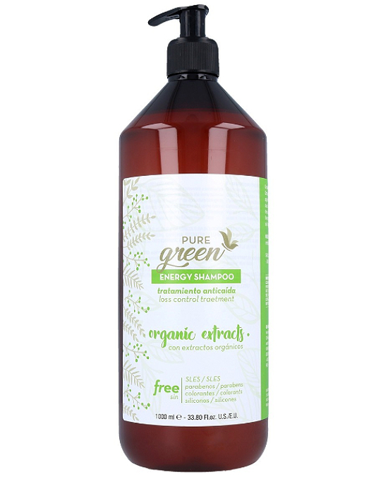 Comprar online Pure Green Energy Champú 1000 ml en la tienda alpel.es - Peluquería y Maquillaje Comprar online Pure Green Energy Champú 1000 ml en la tienda alpel.es - Peluquería y Maquillaje