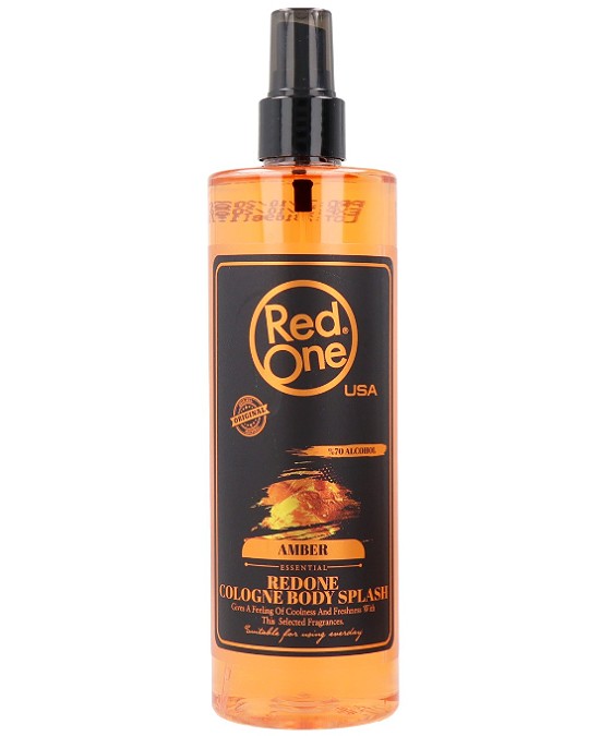 Comprar online Red One Cologne Body Splash 400 ml Amber a precio barato en Alpel. Producto disponible en stock para entrega en 24 horas Comprar online Red One Cologne Body Splash 400 ml Amber a precio barato en Alpel. Producto disponible en stock para entrega en 24 horas