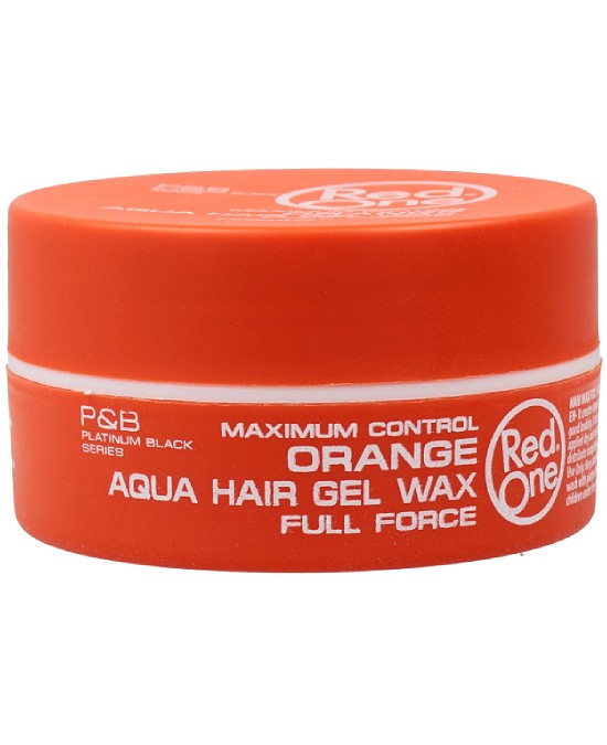 Comprar online Red One Full Force Aqua Hair Wax Orange 150 ml a precio barato en Alpel. Producto disponible en stock para entrega en 24 horas