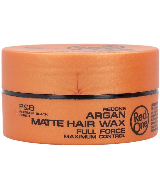 Comprar online Red One Matte Hair Wax 100 ml Argan a precio barato en Alpel. Producto disponible en stock para entrega en 24 horas