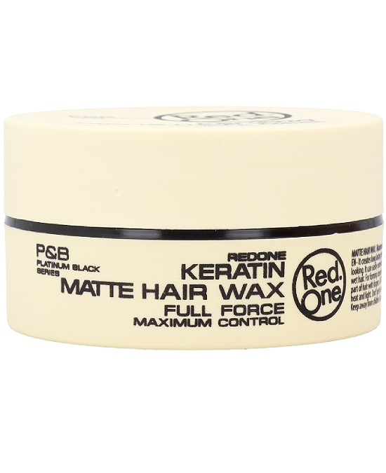 Comprar online Red One Matte Hair Wax 100 ml Keratin a precio barato en Alpel. Producto disponible en stock para entrega en 24 horas