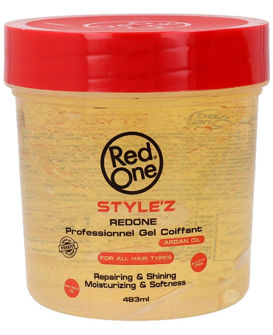 Comprar online Red One Style´z Repairing Shining 483 ml Argan Oil a precio barato en Alpel. Producto disponible en stock para entrega en 24 horas