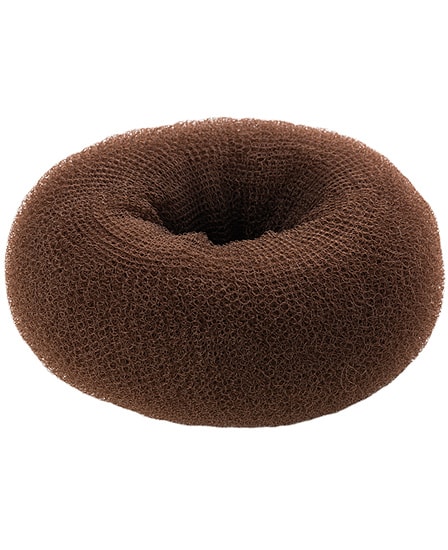 Relleno Peinado Moño Circular Donut Grueso Castaño Oscuro - Alpel