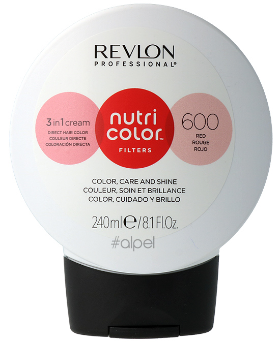 Comprar Revlon Nutri Color Filters 600 Rojo 240 ml online en la tienda Alpel