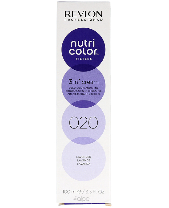 Compra online Revlon Nutri Color Filters 020 Lavanda en la tienda de la peluquería Alpel