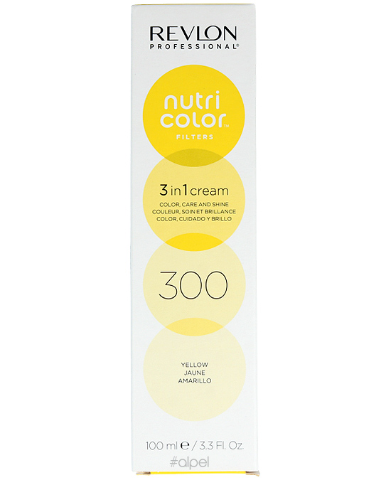 Mascarilla Nutri Color Filters Rubio Dorado 100ml. Revlon