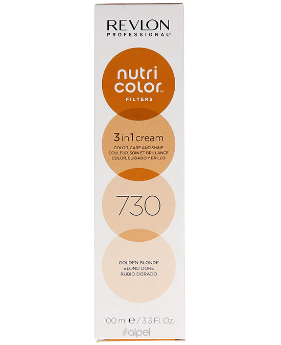 Compra online Revlon Nutri Color Filters 730 Rubio Dorado en la tienda de la peluquería Alpel