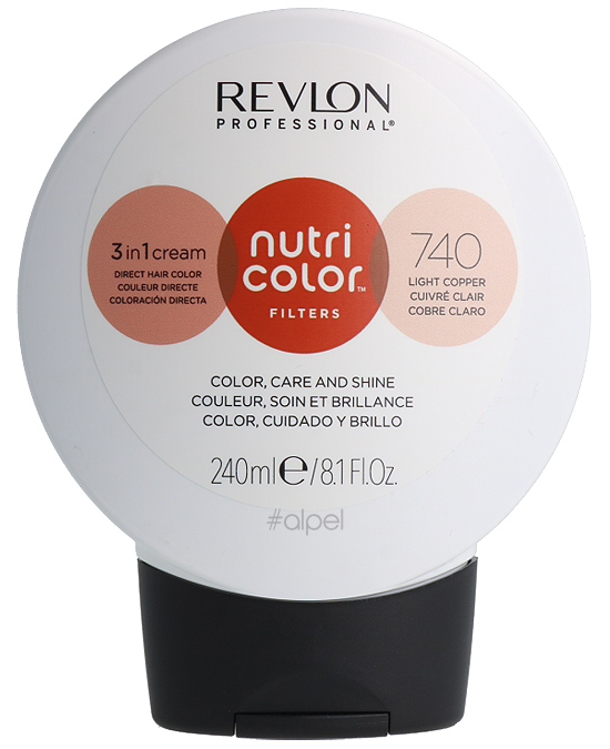 Comprar Revlon Nutri Color Filters 740 Cobre Claro online en la tienda Alpel