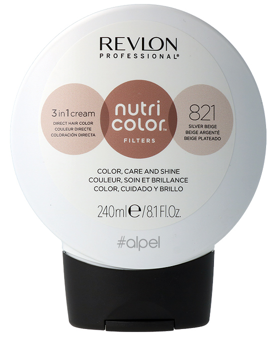 Comprar Revlon Nutri Color Filters 821 Beige Plateado online en la tienda Alpel